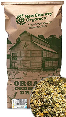 NEW COUNTRY ORGANICS CERTIFIED ORGANIC, SOY-FREE GOAT FEED 40 LB