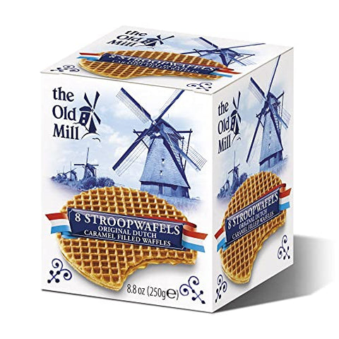 The Old Mill 8 Piece Stroopwafels In Box, 8.8 oz