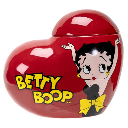 Betty Boop Heart Cookie Jar