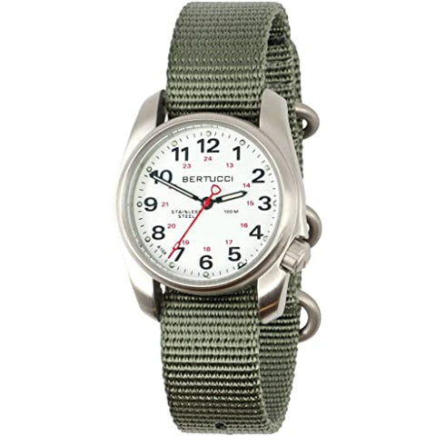 A-1S Field, White Dial- #247 Defender Drab Nylon Band