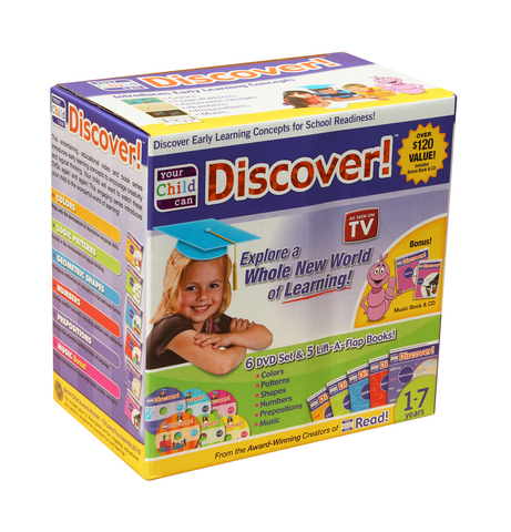 Your Child Can Discover! A Science-Based Approach to Learning DVD and CD Entertaining and Educational Video Series